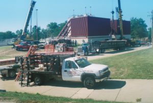 Heggemann Inc. truck at OFallon Biotower Pump Station