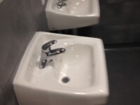 Bathroom sinks installed by Heggemann Inc.