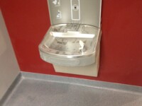 Drinking fountain installed by Heggemann Inc.