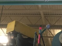 Utility room with water and gas pipes