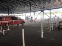 Heggemann Inc. van near pipes