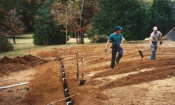 Heggemann Plumbing Company workers on a job